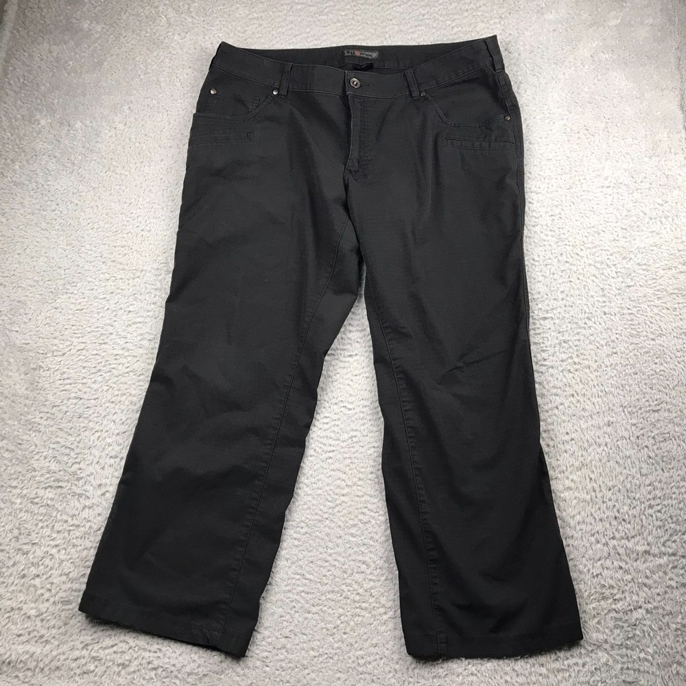 5.11 Tactical Pants Womens 18‎ Regular (39x27) Black Ripstop Utility Workwear